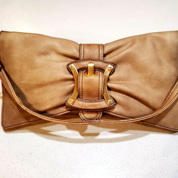 B. MAKOWSKY Genuine Leather Wristlet Clutch - Picture 3 of 6